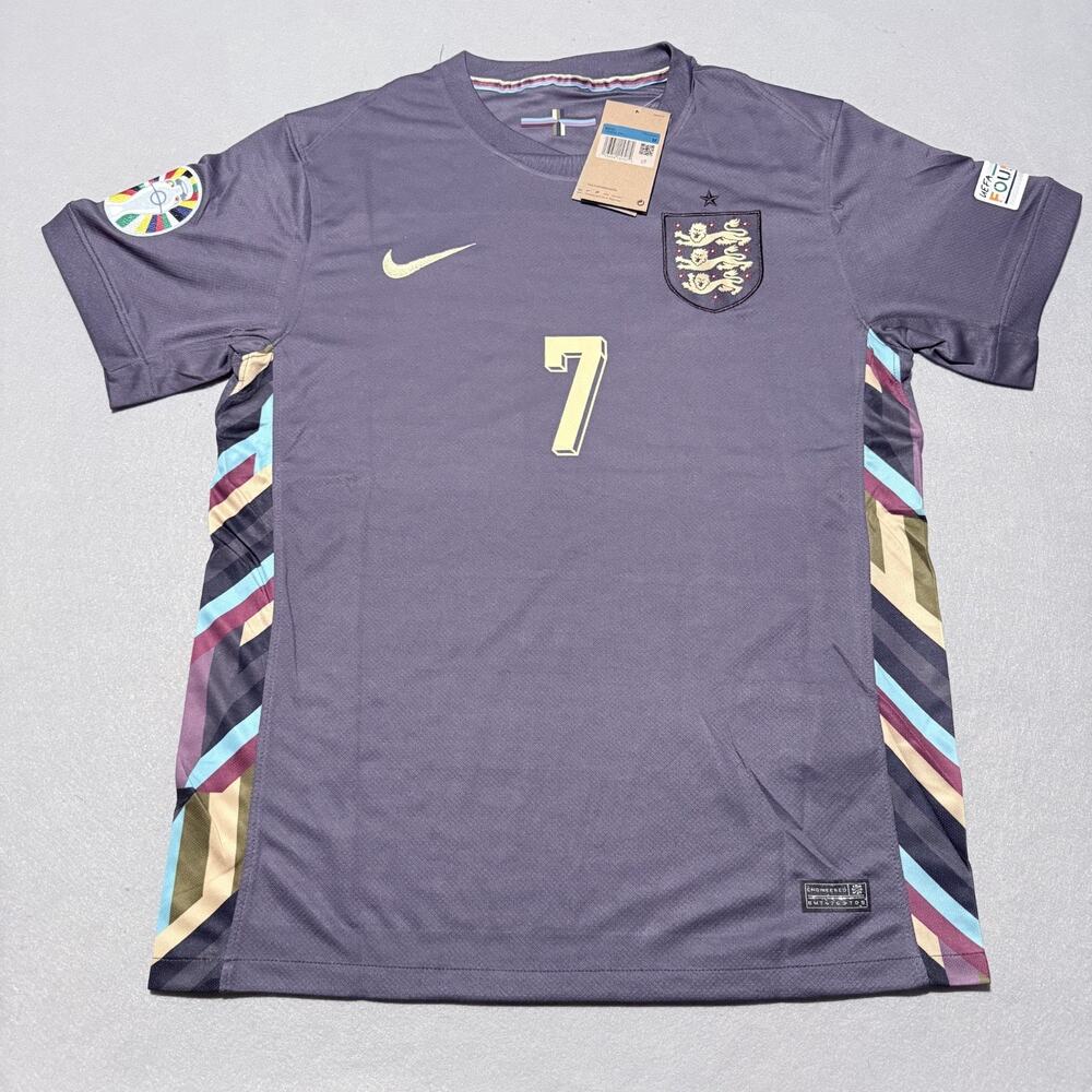 Phil Foden #7 England UEFA EURO 2024 Away Jersey Soccer Size Medium New W/ Tags